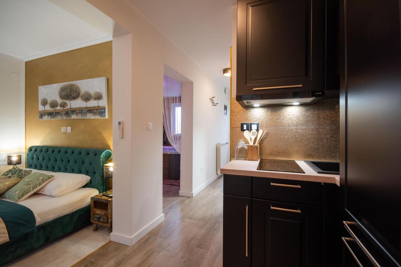 Wellness Studio D'Or - Exclusive New Apartment With Whirlpool, Sauna, Sunny Terrace, Private Parking Poreč Dış mekan fotoğraf